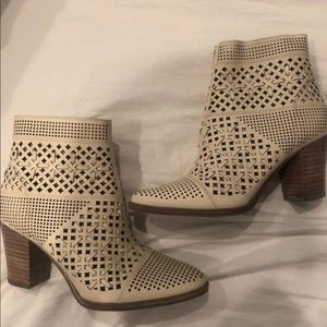 Franco Sarto Nude Booties